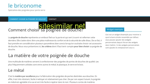 lebriconome.fr alternative sites