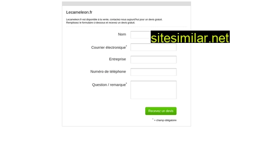 lecameleon.fr alternative sites