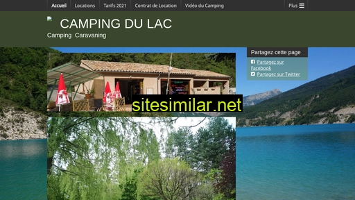 lecampingdulac.fr alternative sites