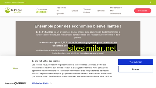 lecedrefamilles.fr alternative sites