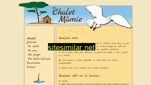 lechaletdemamie.fr alternative sites