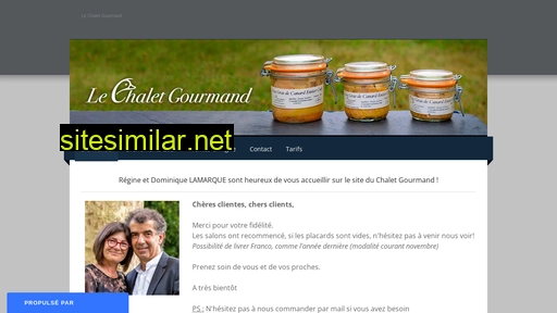 lechaletgourmand.fr alternative sites