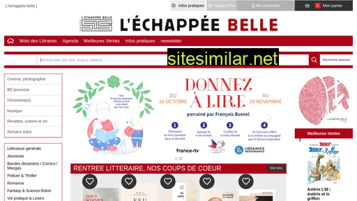 lechappeebelle.fr alternative sites