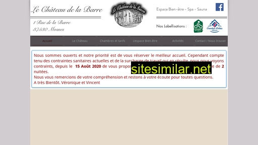 lechateaudelabarre.fr alternative sites