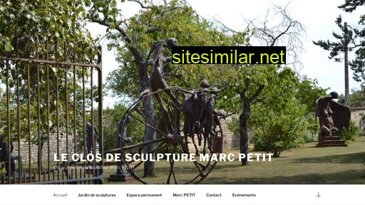 leclosdesculpturemarcpetit.fr alternative sites
