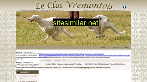 leclosvremontois.fr alternative sites