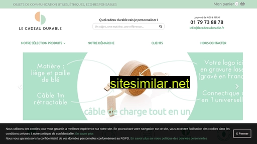 lecadeaudurable.fr alternative sites