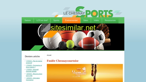 lechesnaysports.fr alternative sites