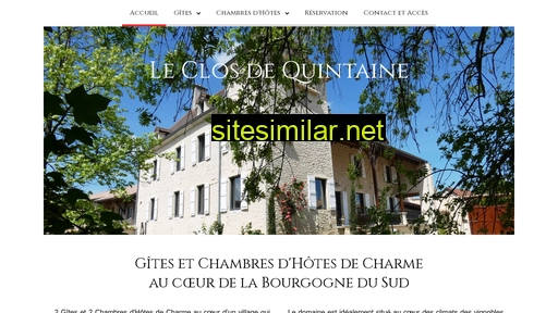 leclosdequintaine.fr alternative sites