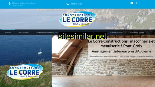 lecorreconstructions.fr alternative sites