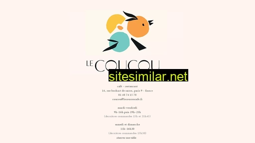 lecoucoucafe.fr alternative sites