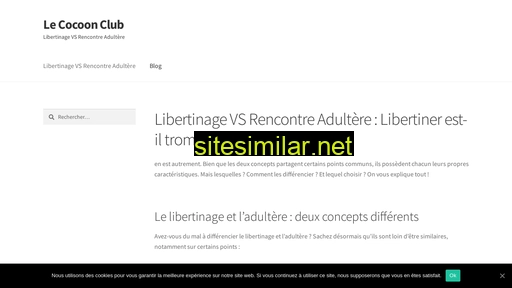 lecocoon-club.fr alternative sites