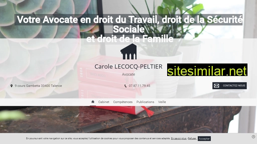 lecocq-peltier-avocat.fr alternative sites