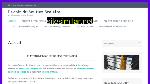 lecoindusoutienscolaire.fr alternative sites