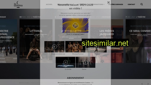 lecratere.fr alternative sites