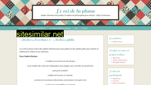lecridelaplume.fr alternative sites