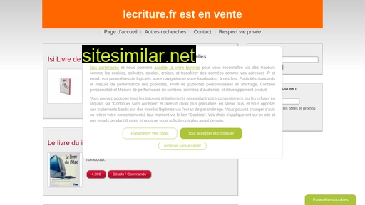 lecriture.fr alternative sites