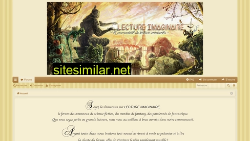 Lecture-imaginaire similar sites