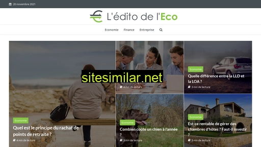 leditodeleco.fr alternative sites