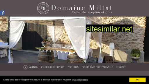 ledomaine-miltat.fr alternative sites