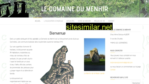 ledomainedumenhir-les-sorinieres44.fr alternative sites