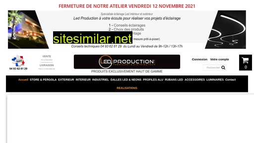 led-production.fr alternative sites