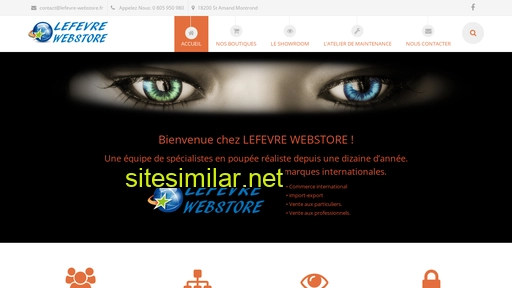 lefevre-webstore.fr alternative sites