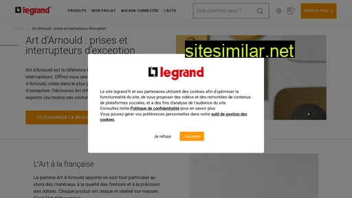 legrand.fr alternative sites
