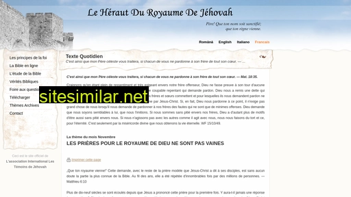 leherautduroyaume.fr alternative sites