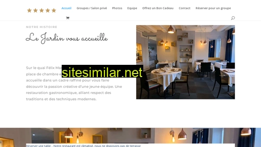 lejardin-restaurant.fr alternative sites