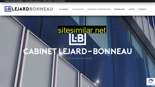 Lejard-bonneau-avocats similar sites