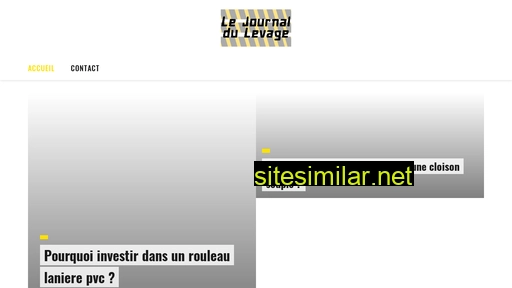 lejournaldulevage.fr alternative sites