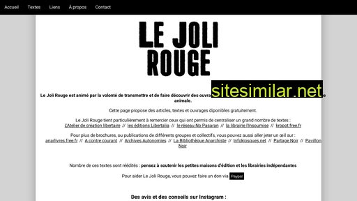 lejolirouge.fr alternative sites