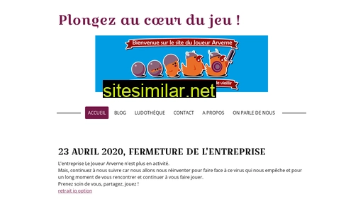 lejoueurarverne.fr alternative sites