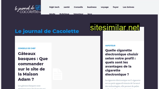 lejournaldecacolette.fr alternative sites