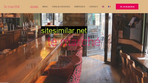 lemarchecaferestaurant.fr alternative sites
