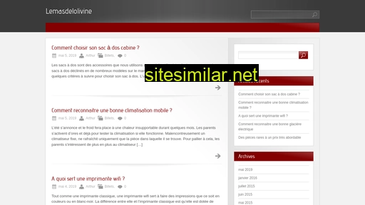 lemasdelolivine.fr alternative sites