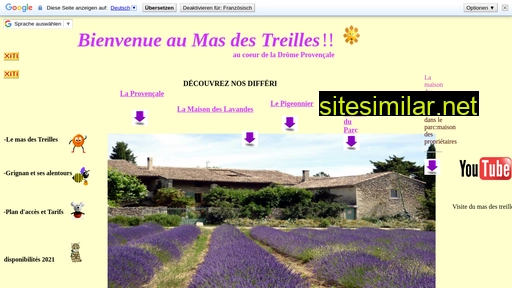 lemasdestreilles.fr alternative sites