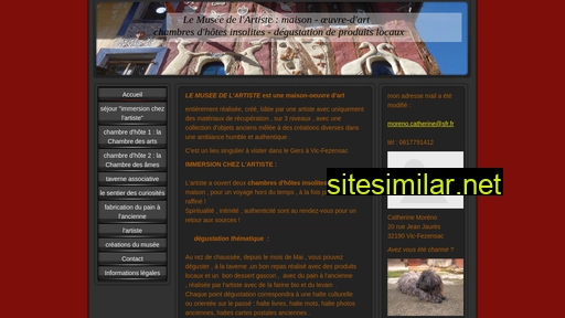 lemuseedelartiste.fr alternative sites