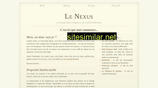 lenexus.fr alternative sites
