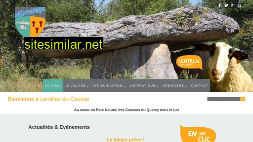 lentillac-du-causse.fr alternative sites