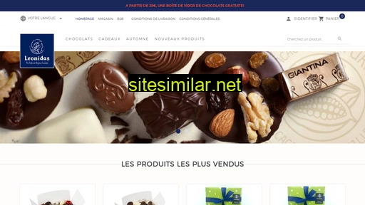leonidaschocolatsbelge.fr alternative sites