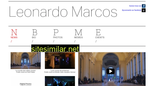 Leonardomarcos similar sites