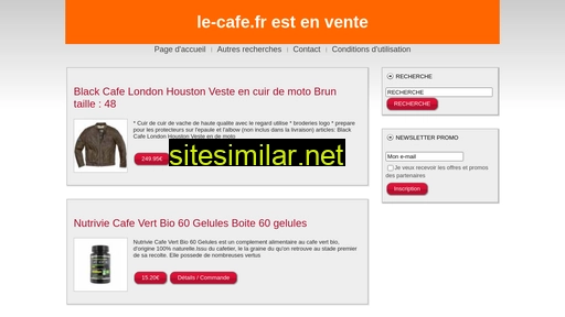 le-cafe.fr alternative sites