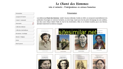 le-chant-des-hommes.fr alternative sites