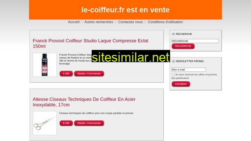le-coiffeur.fr alternative sites