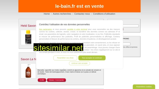 le-bain.fr alternative sites