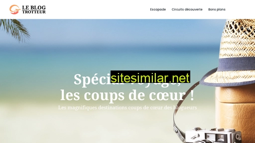 le-blog-trotteur.fr alternative sites