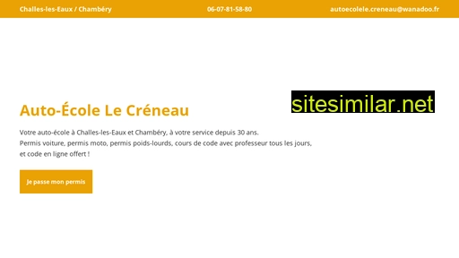 le-creneau.fr alternative sites