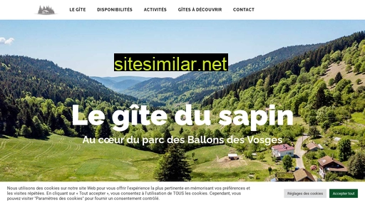 le-gite-du-sapin.fr alternative sites